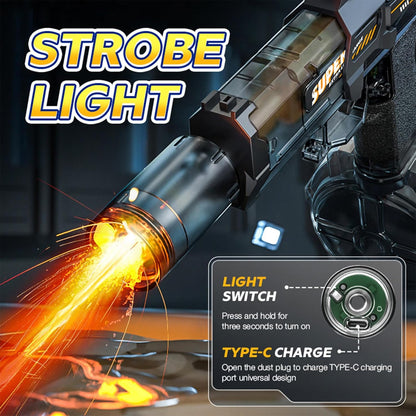 HydroStrike™ Pro – Elektrisk Vattenpistol med LED