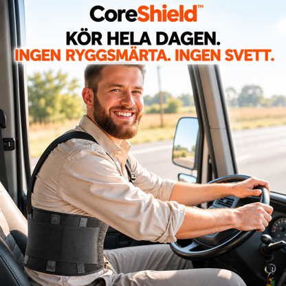 CoreShield™ – 2 i 1 ryggstöd & hållningsstöd