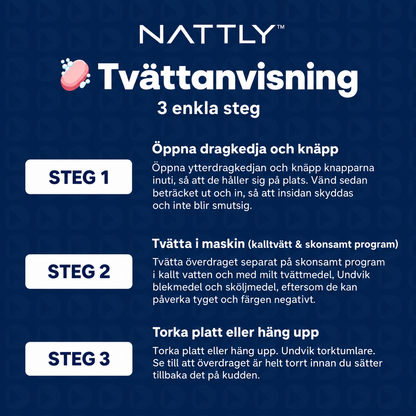 NATTLY™ Ergonomisk kudde för bättre sömn