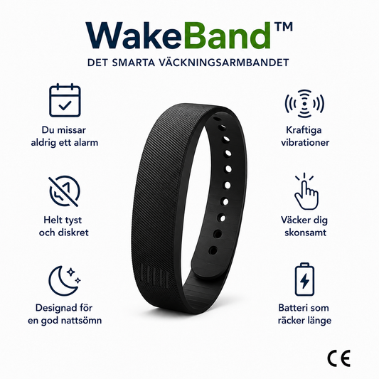 WakeBand™ – Vakna helt tyst
