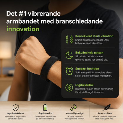 WakeBand™ – Vakna helt tyst