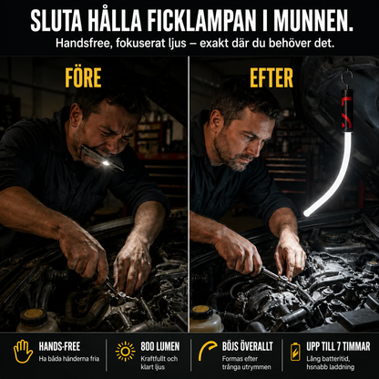 FlexBeam™ Pro – Böjbar LED Arbetslampa