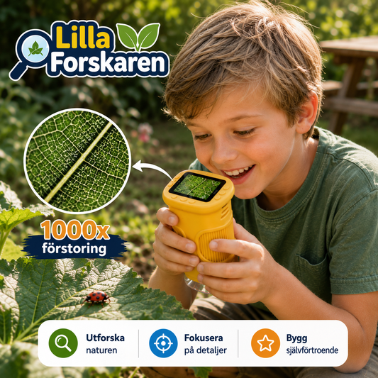 Lilla Forskaren™ – Digitalt Mikroskop för Nyfikna Barn