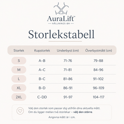 AuraLift™ Hållnings-BH