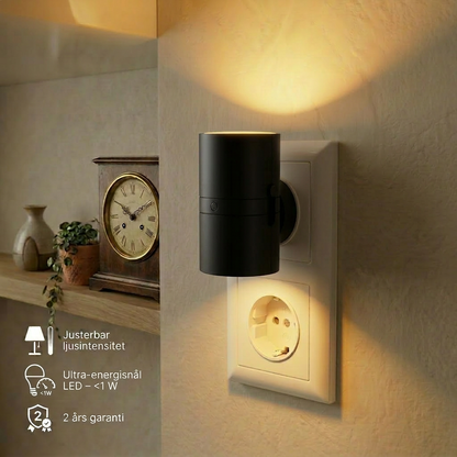 Nora™ – Dimbar vägglampa med skymningssensor