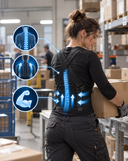CoreShield™ – 2 i 1 ryggstöd & hållningsstöd