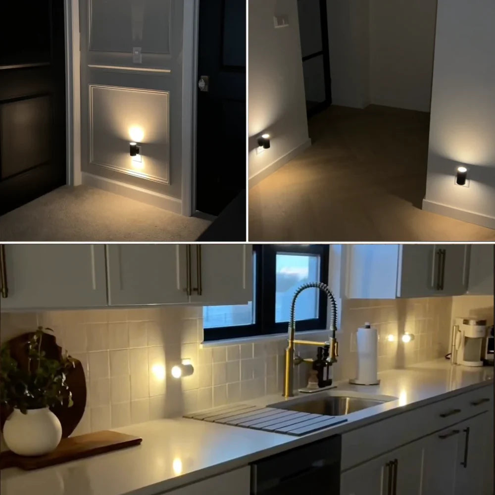 Nora™ – Dimbar vägglampa med skymningssensor